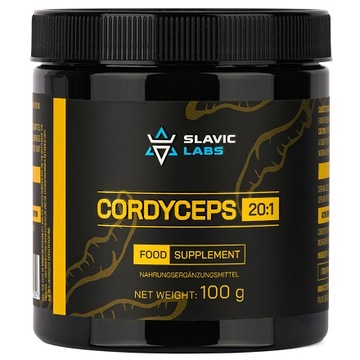 Cordyceps Maczużnik Chiński 20:1 Slavic Labs 100g