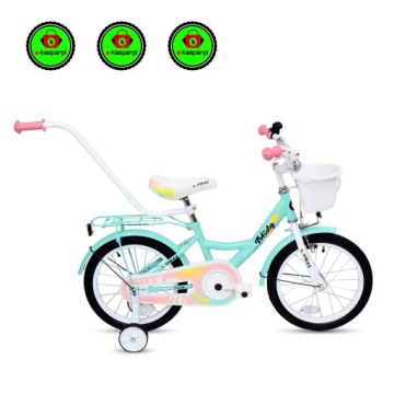 ДЕТСКИЙ ВЕЛОСИПЕД 16 дюймов ДЛЯ ДЕВОЧКИ КОРЗИНА + НАПРАВЛЯЮЩИЙ БЕСПЛАТНО