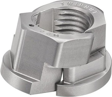 Amf Nakrętka twinnut z kołnierzem 6333S-M8 1szt