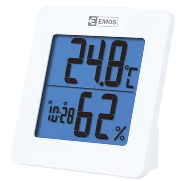 TERMOMETR CYFROWY HIGROMETR STACJA POGODY ZEGAR