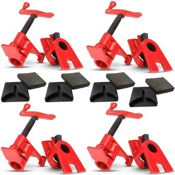 БЕСКОНЕЧНЫЙ ТРУБЧАТЫЙ ЗАЖИМ ДЛЯ ПЛОТИ, 4 ШТ. 3/4