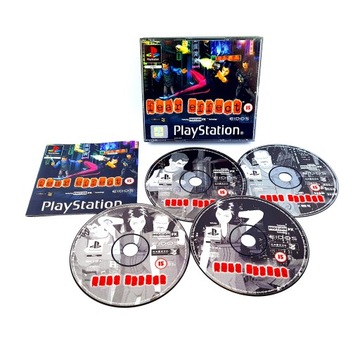 FEAR EFFECT 1 I PREMIEROWE PS1 PAL ENG 3xA
