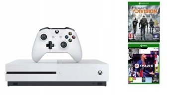 Konsola Xbox One S 1 TB + 2 GRY