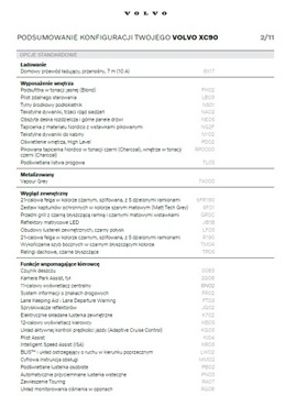 Volvo XC90 II 2026 VOLVO XC90 T8 455KM PLUS DARK AWD PRODUKCJA 2026R., zdjęcie 10