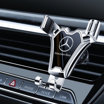 Металлический автомобильный держатель для телефона Mercedes Car Air Vent Gravity