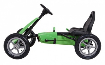 GOKART с педалями STAR, надувными колесами, РЕГУЛИРОВКОЙ СИДЕНЬЯ, тормозом