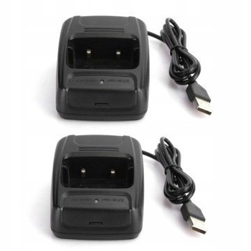 ЗАРЯДНОЕ УСТРОЙСТВО 888S ДЛЯ РАЦИИ USB 110V-240V/50HZ DC5V/500MA 2 ШТ.