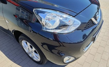 Nissan Micra IV Hatchback 5d Facelifting 1.2 80KM 2015 Nissan Micra 2015R, Bezwypadkowy, Klima, Zarejestrowany w Polsce, VAT-Marza, zdjęcie 12