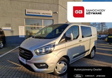 Ford Transit Custom I 2020 Ford Transit Custom 5 OsobowyBrygadowka2.0 EcoBlue 130KMASOSalon PLFaktura