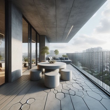 Hydroizolacja poliuretanowa 2K na balkon taras garaż Żywica 1,75 kg