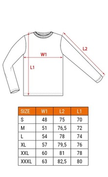 NEO T-SHIRT KOSZULKA ROBOCZA DŁUGI RĘKAW r. 3XL