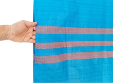 Мешок полипропиленовый 65х105 см, синий, 50 кг.