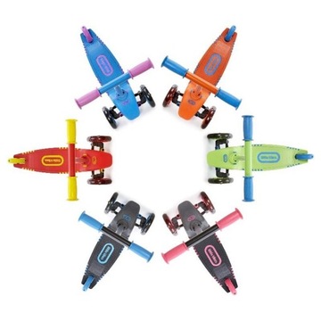 HULAJNOGA 3-KOŁOWA ZIELONO-NIEBIESKA LITTLE TIKES