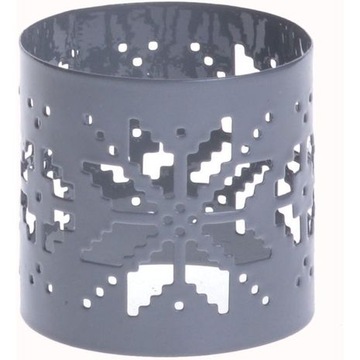 SERWETNIK OBRĄCZKA SZARY