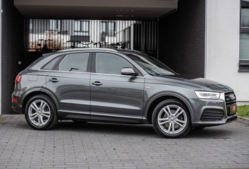 Audi Q3 I SUV Facelifting 2.0 TFSI 180KM 2016 AUDI Q3 Lift 2x SLine 2.0TFSI 180KM, Stronic, Navi, LED, Daytona Grey, zdjęcie 2