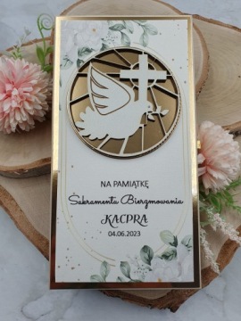 Сувенирный денежный ящик для подтверждения