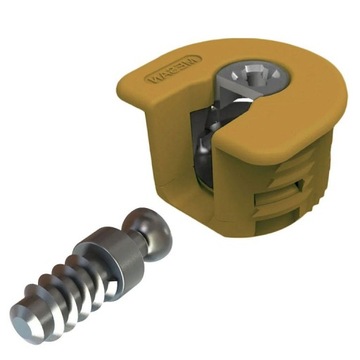 Łącznik mimośrodowy RAFFIX 20 Locked do płyt od 18mm + trzpień 6x11mm
