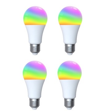 Żarówka LED RGB E27 Tuya ZigBee Smart 9W 4szt