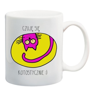 КРУЖКА КОШКИ КОТЕНОК КОШКА КОШКА ВЫКРОЙКИ КОТЕНКА