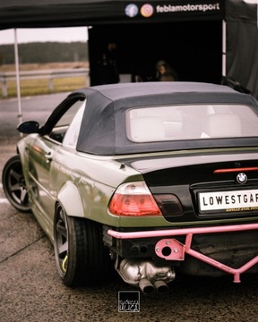 Klapa CSL BMW E46 M3 Coupe / Zintegrowana Lotka
