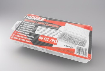 ШТИФТЫ С ГОЛОВКОЙ ЦИЛИНДРА И ОТВЕРСТИЕМ, РАЗМЕРЫ РАЗМЕРОВ НАБОР ШТИФТОВ 60 ​​ШТ.