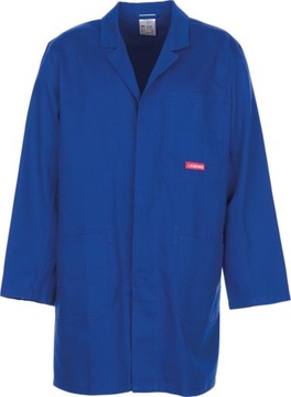 PROFESJONALNY PŁASZCZ 100% BAWEŁNA 290G/M2 R. 50 BŁĘKIT KRÓLEWSKI