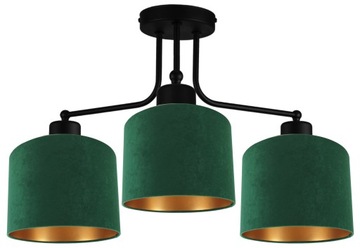 LAMPA WISZĄCA SUFITOWA ŻYRANDOL PLAFON LED WELUR