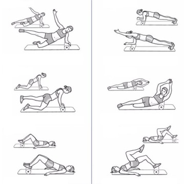 НАБОР РОЛИКОВОГО МАССАЖА EPP РОЛИКОВЫЙ ШАР DUOBALL + ДВОЙНОЙ ПЕННЫЙ МАССАЖЕР