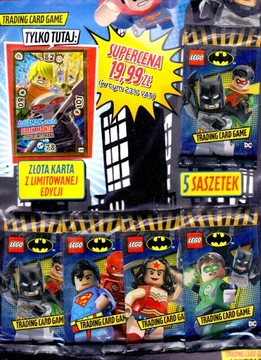 LEGO Batman Multipack 25 kart + Złota Karta Limitowana LE12.