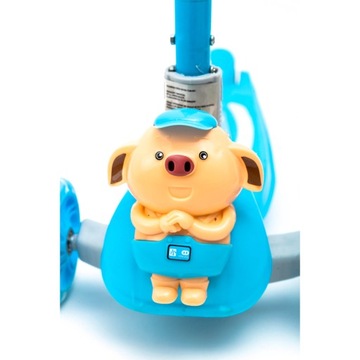 HULAJNOGA TRÓJKOŁOWA BALANSOWA LED MUZYKA SKŁADANA