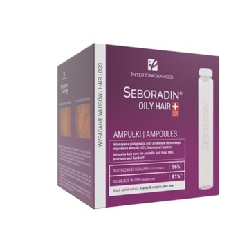 Ampułki do włosów przetłuszczających się Seboradin OILY HAIR 7 x 5,5 ml