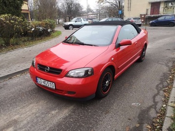 Opel Astra G Cabrio 1.6 16V 101KM 2001 Opel Astra Opel Astra G Cabrio Stan Kolekcjonerski Zamiana 1.6 Benzyna, zdjęcie 14