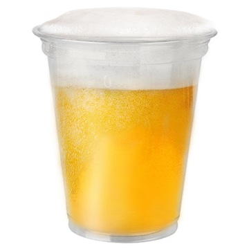 Kubki plastikowe do piwa Jednorazowe 100szt.500ml