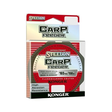 Леска Konger STELLON CARP&FEEDER FLUOROCARBON 0,28 мм х 150 м