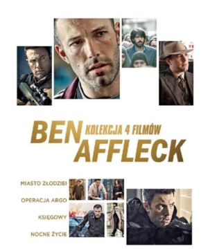 4x Dvd: BEN AFFLECK- Kolekcja