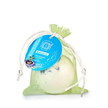 Kule do kąpieli spa musująca kula do kąpieli na prezent passiflora 110g