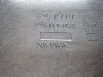 504381414, Blende Abdeckung DES MOTORS 504381414 FIAT DUCATO BOXER JUMPER 3.0 JTD HDI 2011 | thumb 3