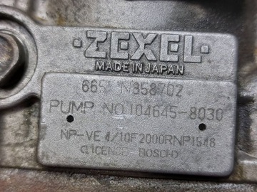 ČERPADLO VSTŘIKOVAČE PAJERO I 2.5 TD 104645-8030