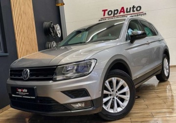 Volkswagen Tiguan II SUV 2.0 TDI 150KM 2019 Volkswagen Tiguan 2.0 TDI IQ.DRIVE 150KM DSG bezwypadkowy kamera