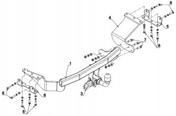 ZAŘÍZENÍ(HÁK) TÁŽNÝ AUTO-HAK Z 38A