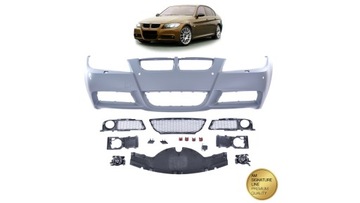 ПЕРЕДНИЙ БАМПЕР SPORT PDC SRA ПРОТИВОТУМАННЫЕ ФАРЫ BMW 3 E90 E91 ПРЕДВАРИТЕЛЬНЫЙ ПОДЪЕМНИК
