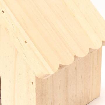 Домик для хомяка, маленький деревянный домик для хомяка, стиль А