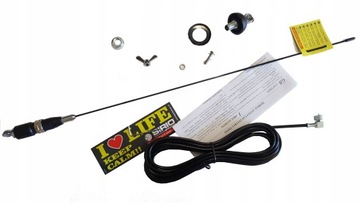 Antena SIRIO Mini Snake 27 BLACK 'N' 100% ORYGINAŁ