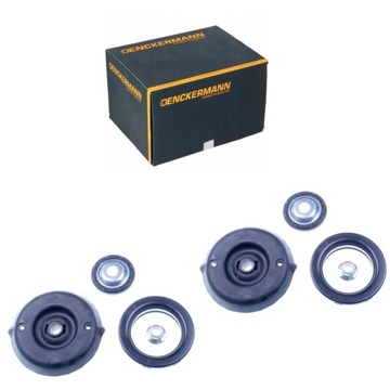 2× DENCKERMANN D600163 SADA OPRAVIT DRŽÁKY TLUMIČE