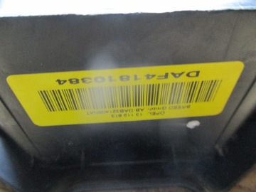 AIR NÁDRŽ ULOŽENÍ VZDUCHOVÁ ŘIDIČE OPEL VAUXHALL VECTRA C 13112813