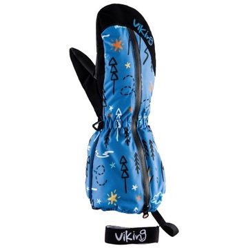 Rękawice VIKING Snoppy Kids Niebieskie r. 5
