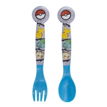 Столові прибори для дітей пластик Stor POKEMON