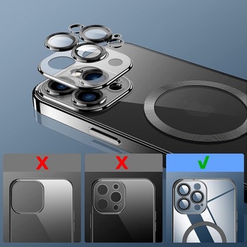 МАГНИТНЫЙ ЧЕХОЛ ДЛЯ MAGSAFE ДЛЯ APPLE IPHONE 12 PRO ЦВЕТНОЙ ЧЕХОЛ + СТЕКЛО