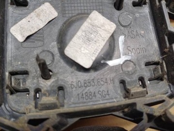 6J0853654H MŘÍŽKA CHLADIČŮ MASKA NÁRAZNÍKU SEAT IBIZA IV 6J FR 14R