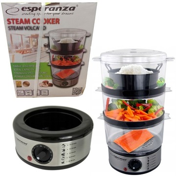 Parowar Esperanza STEAM VOLCANO EKG009 7L 400W NEW